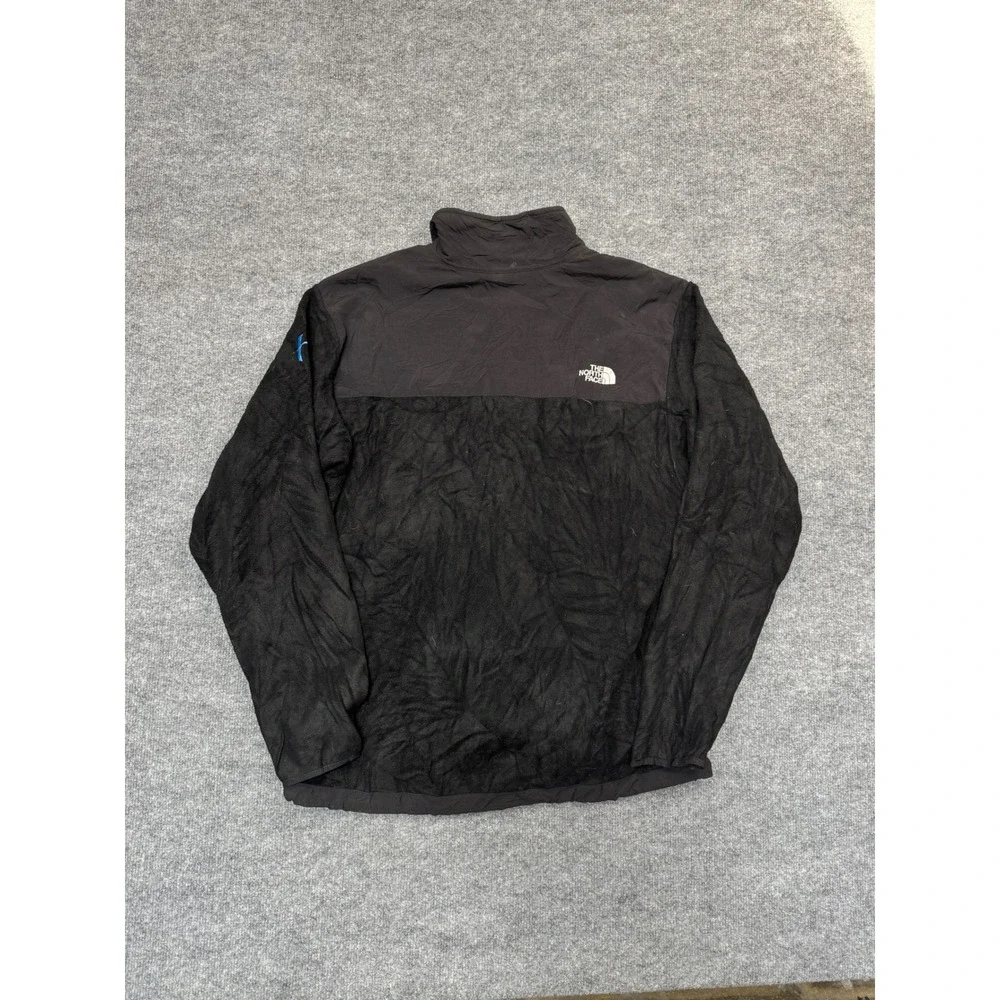 The North Face Denali Polartec Fleece Jacket Mens Large Black Full Zip Outdoor‎